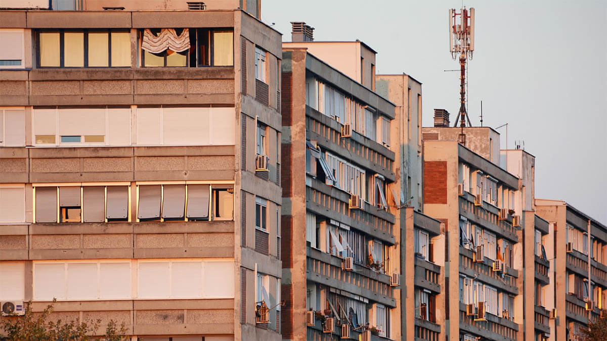 wohnblock