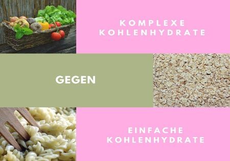 komplexe kohlenhydrate einfache kohlenhydrate