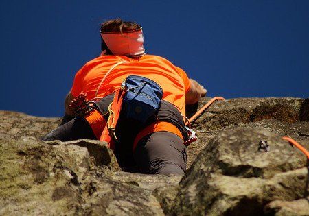 bergsteigen klettern