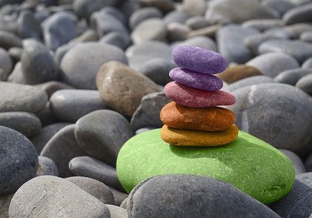 balance steine