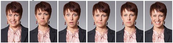 mimik gestik frau leiste