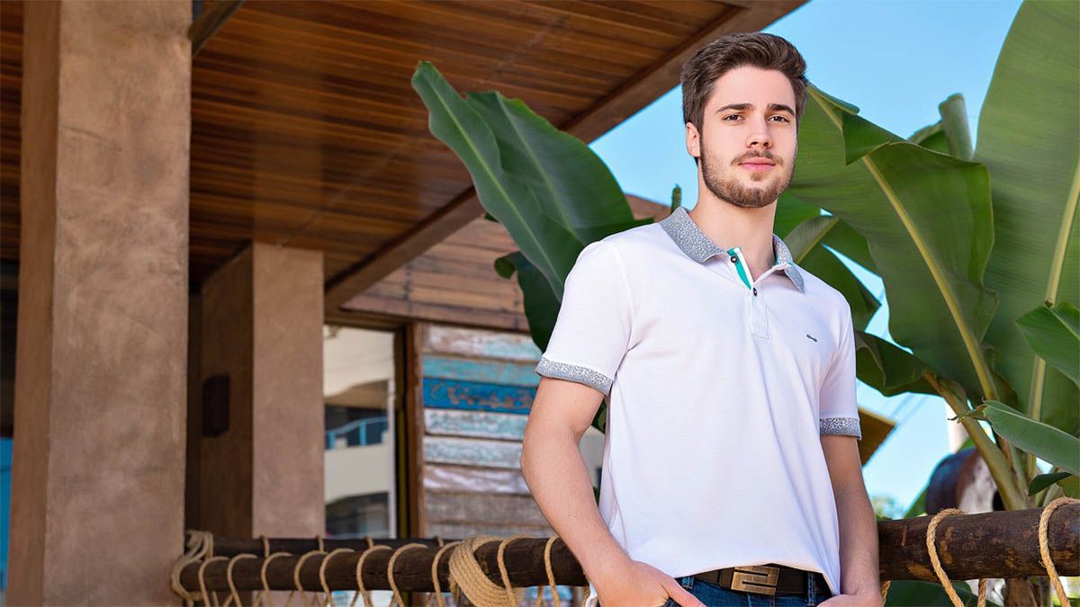 T-Shirts und Poloshirts - Tipps zu Kauf, Pflege und Gestaltung mann-palme-shirt
