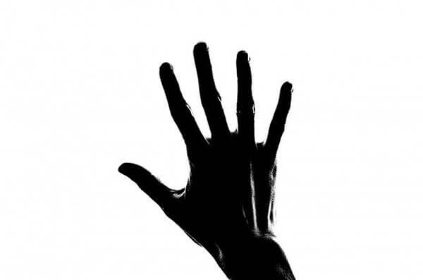 hand silhuette