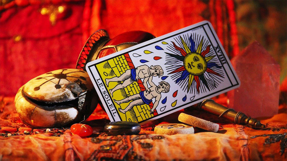 tarotkarte le soleil