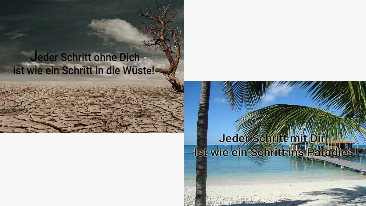 jeder schritt mit dir
