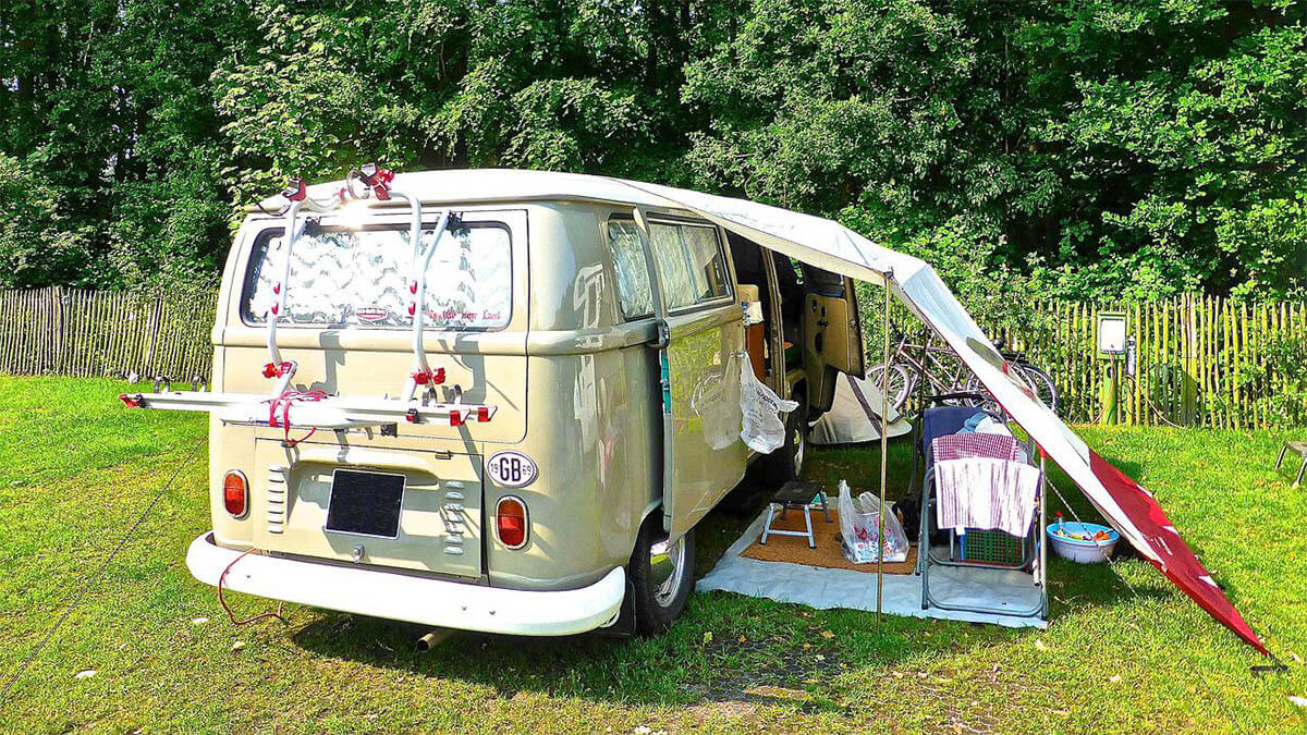 vw retro camper