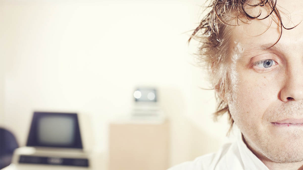 mann burnout angstschweiss
