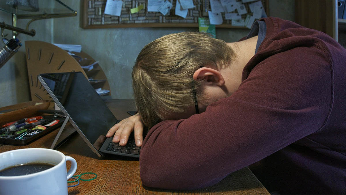 homeoffice schlafen