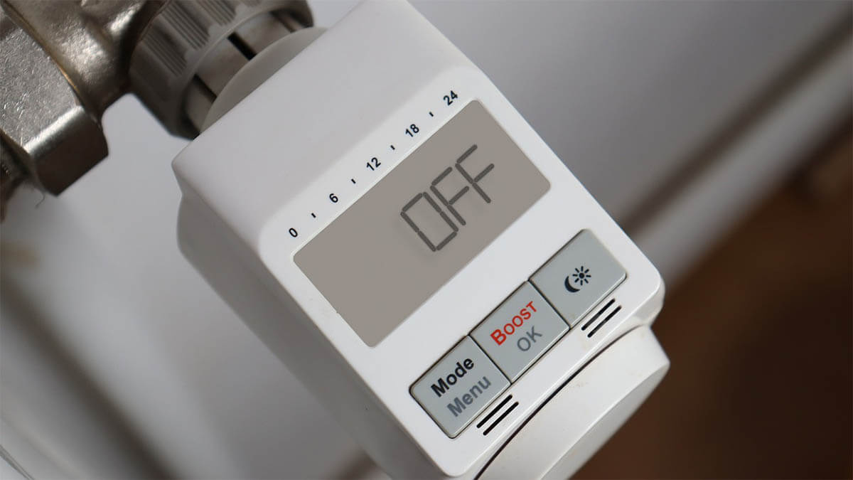 thermostat heizung an