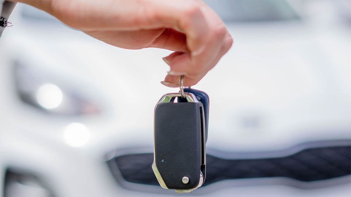 auto schluessel uebergabe