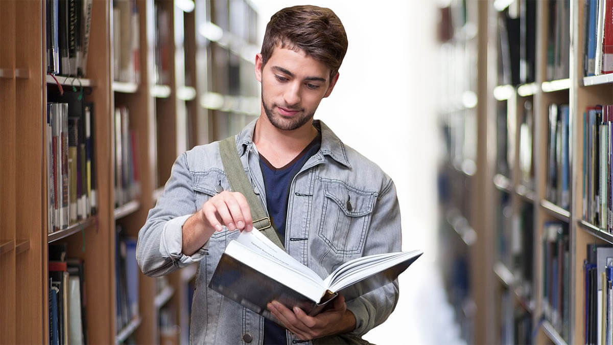 student bibliothek an