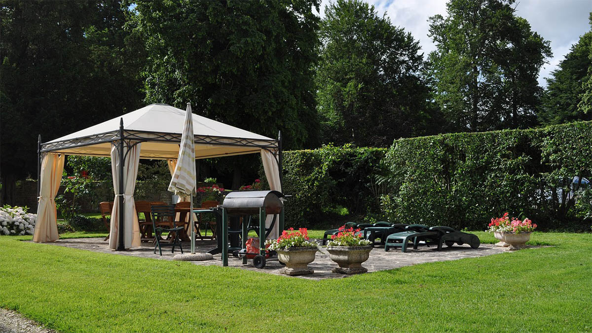 gartenhaus zelt