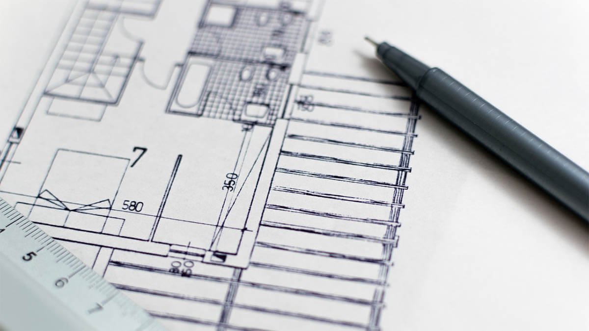 architektur gebaeudeplan an