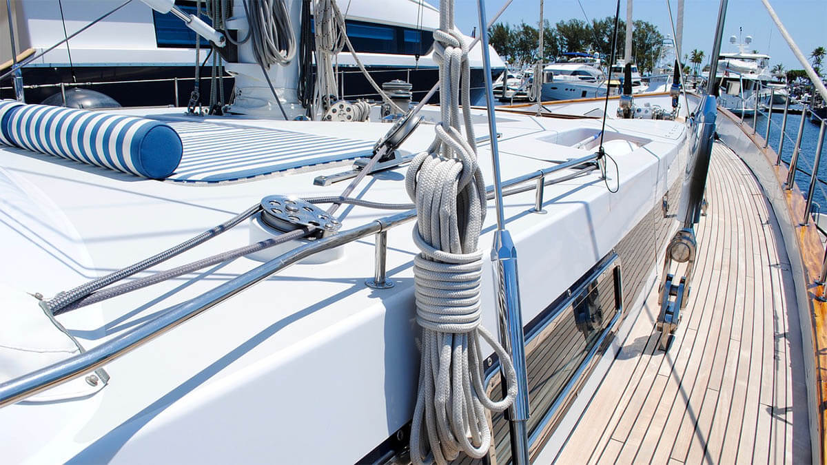 segelboot yacht an